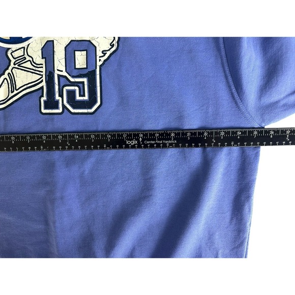 Champion Powerblend Fleece Long Sleeve Winged Foot Sweatshirt Men's XL NWT Blue - Picture 7 of 8